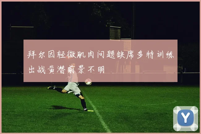 拜尔因轻微肌肉问题缺席多特训练出战黄潜前景不明