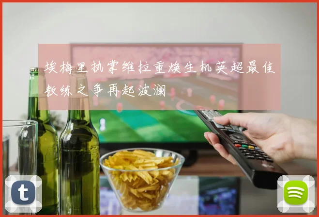 埃梅里执掌维拉重焕生机英超最佳教练之争再起波澜